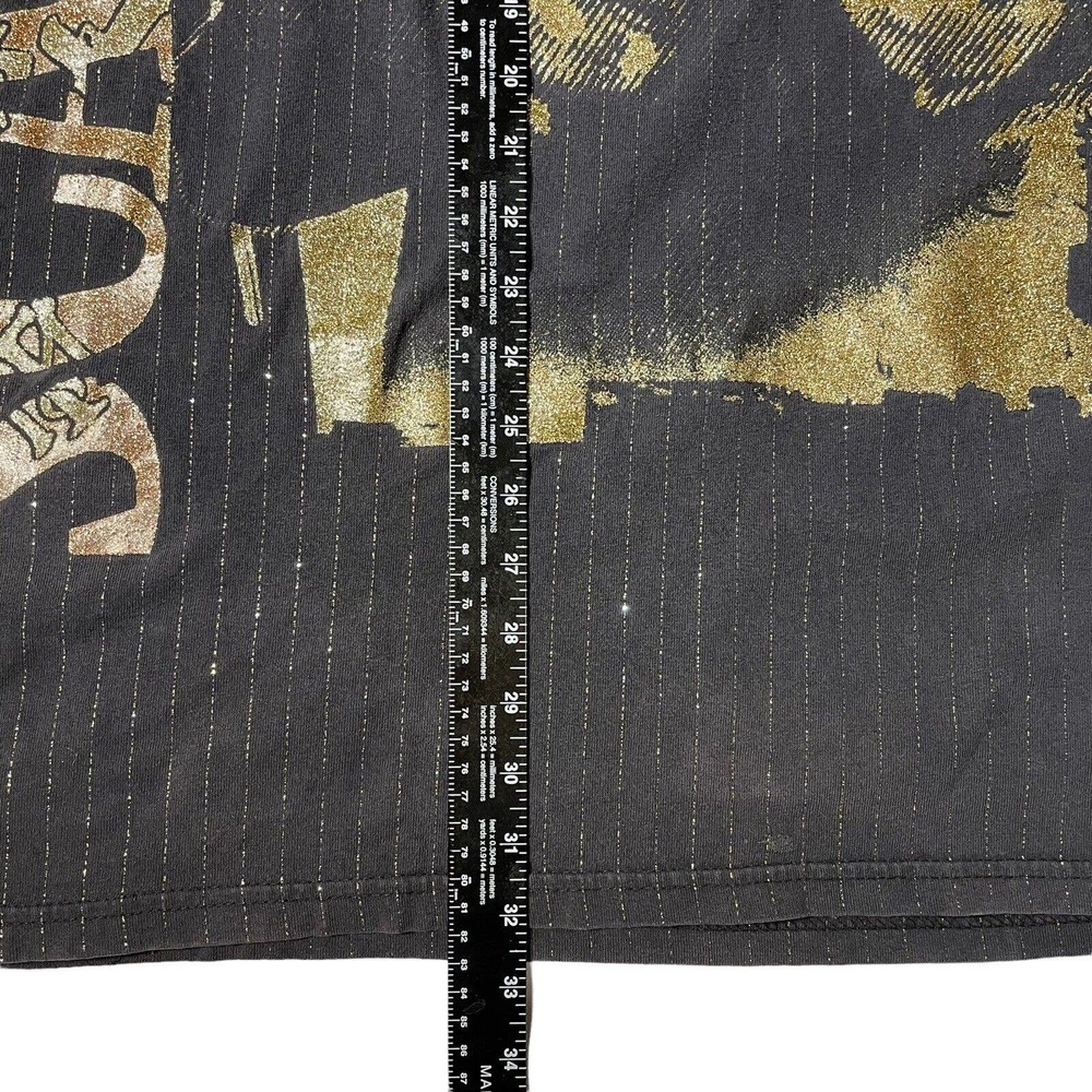 Vintage Scarface Clothing Co. Tony Montana Men's T- Shirt 2XL Glitter Iconic - Picture 5 of 10